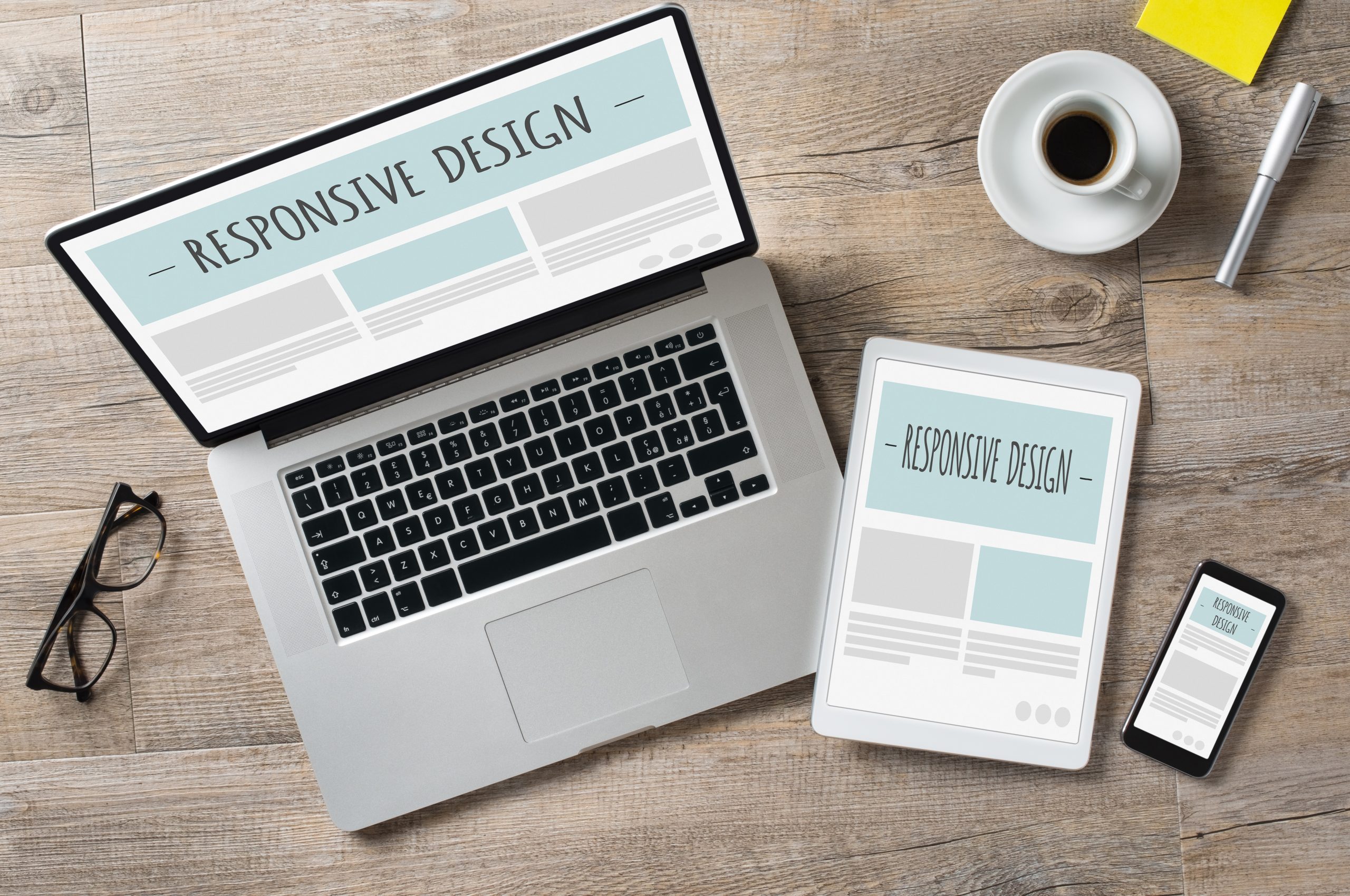 responsive design and web devices